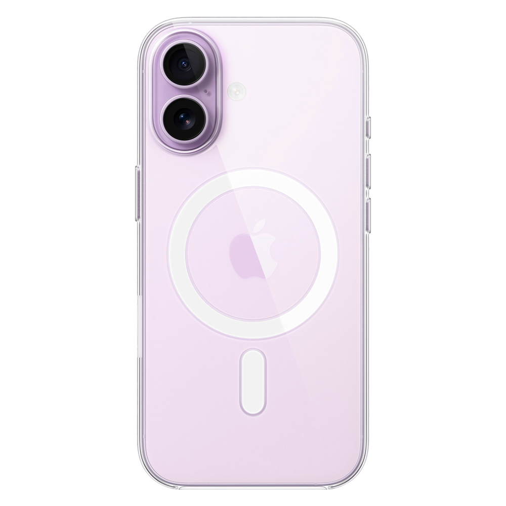 Прозрачный чехол Apple Clear Case with MagSafe для iPhone 17