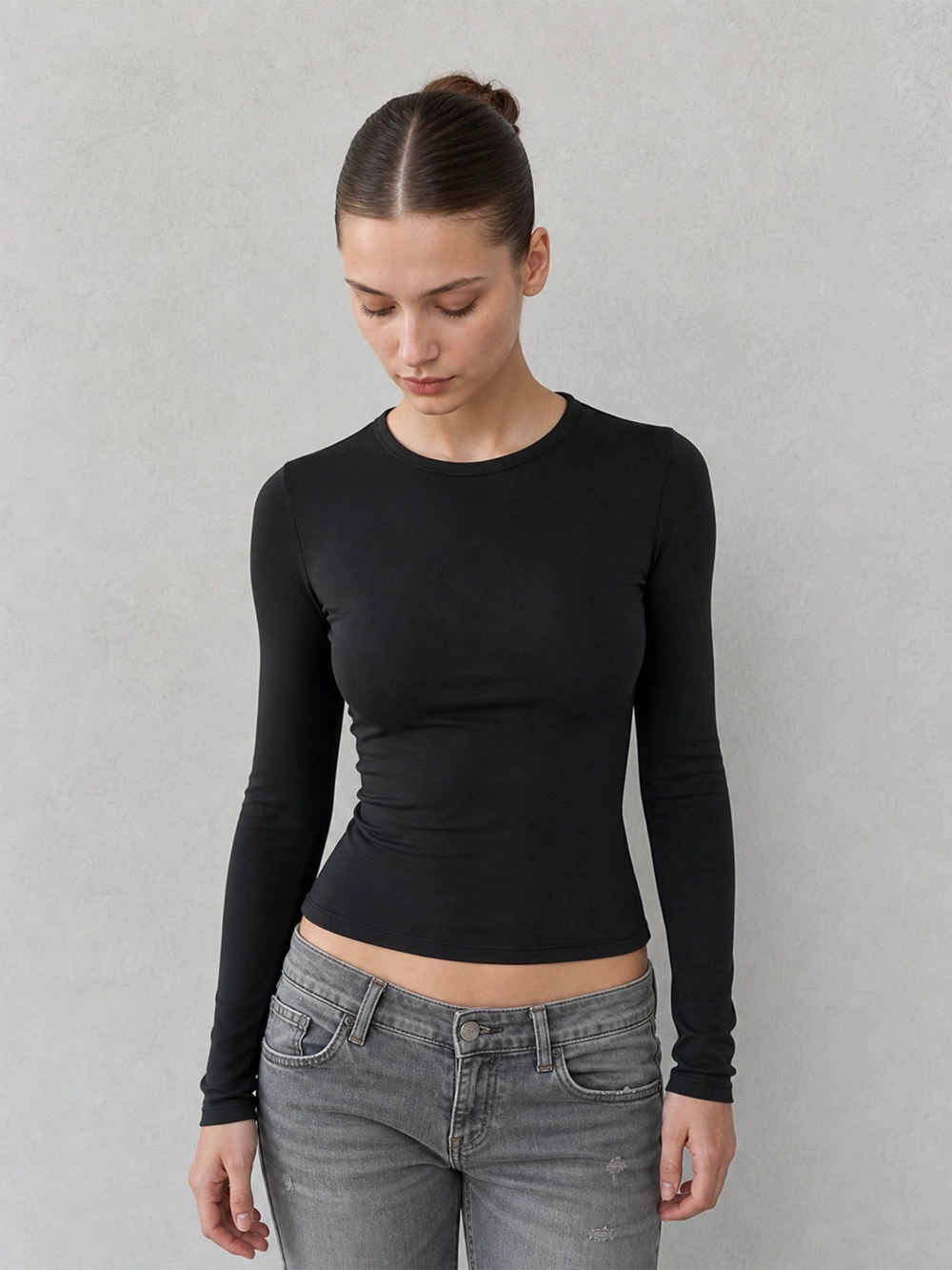 Лонгслив женский ssswear «Skin Line»