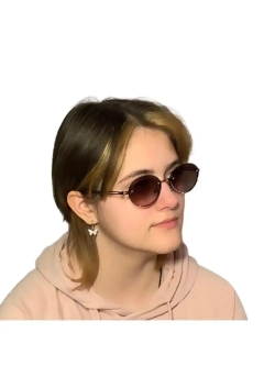 Очки от солнца овальные