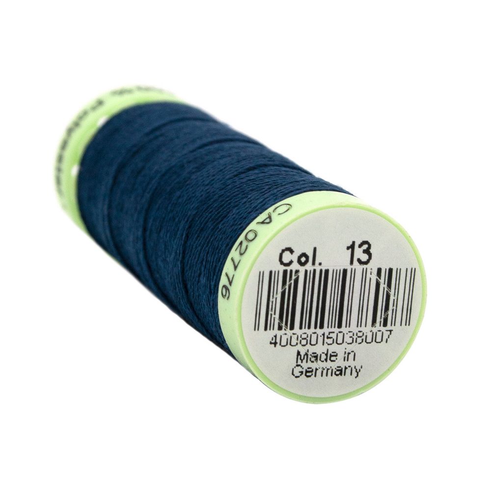 Нитки отделочные Gutermann Top Stitch 30 (30 метров), 5 кат. | 013 синий