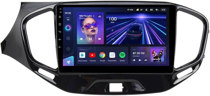 Магнитола для Lada Vesta 2020-2022, Vesta Cross (ШГУ EnjoY) - Teyes CC3L на Android 10, CarPlay, 4G SIM-слот