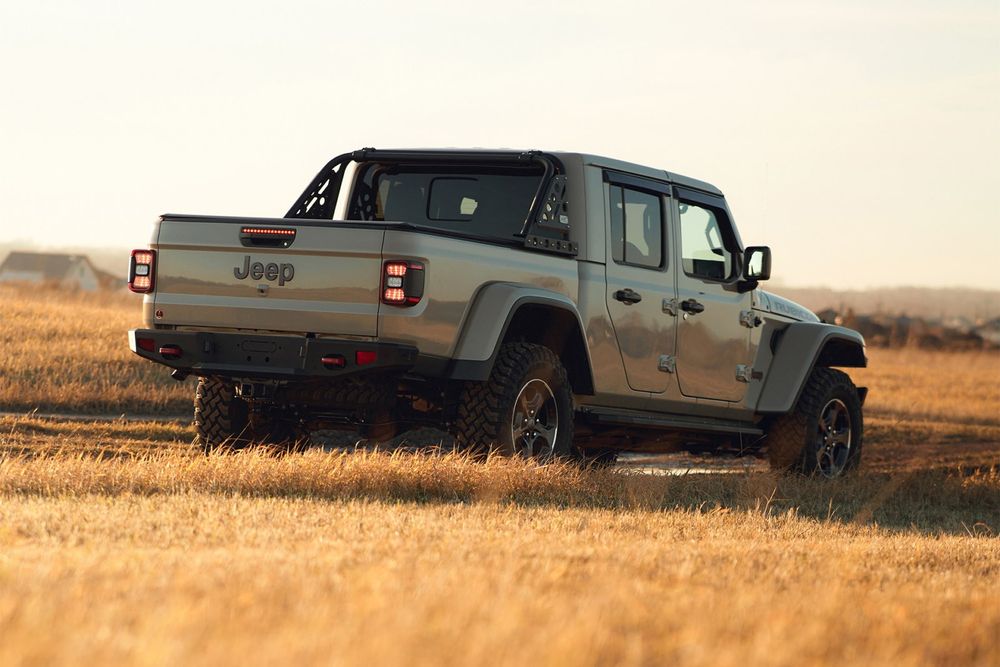 Бампер силовой задний BMS PRO-Line для Jeep Gladiator JT 2019-2026