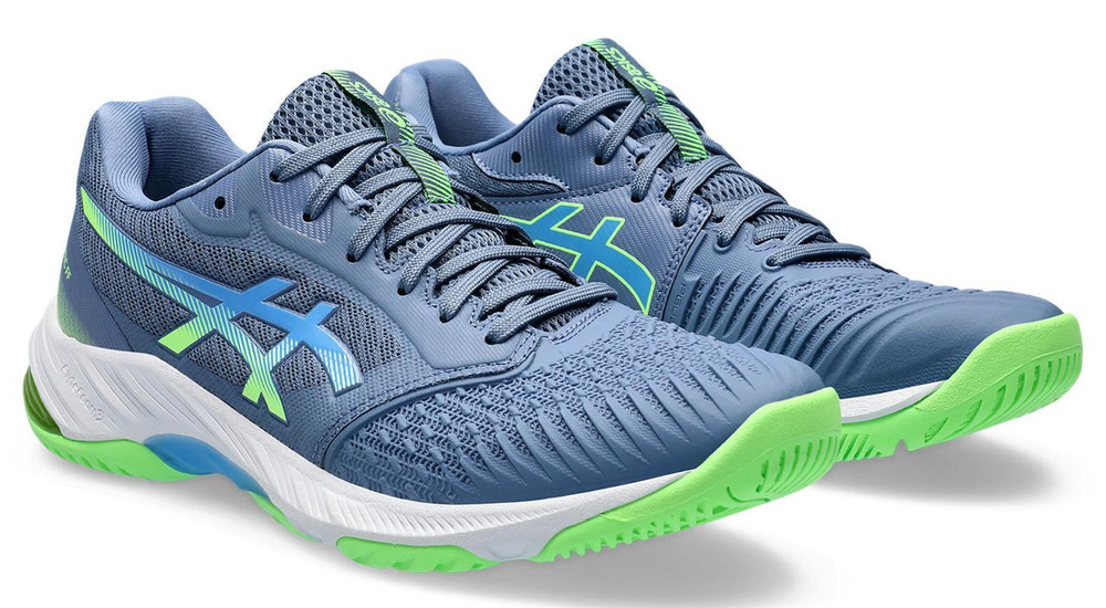 Мужские кроссовки для бадминтона/сквоша Asics Netburner Ballistic FF 3 - denim blue/waterscape