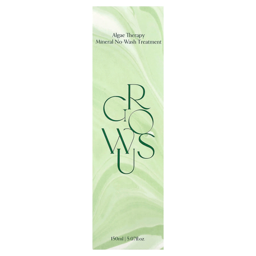 GROWUS, Algae Therapy, минеральное средство, не требующее смывания, 150 мл (5,07 жидк. Унции)