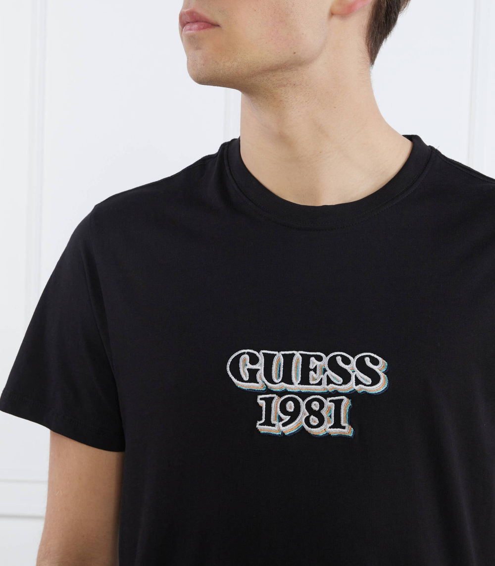 Футболка SS CN GUESS EMBRO BO GUESS - черный(M3GI30 K8FQ4)