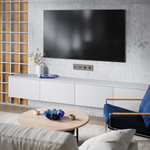 Накладка для розетки TV+RJ45 кат. 6, (капучино) Voltum S70 VLS002714