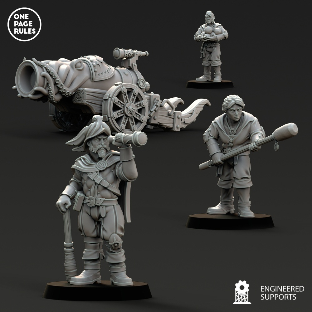 Empire Cannon with Crew 1