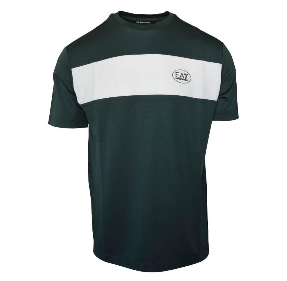 Теннисное поло EA7 Jersey - cilantro
