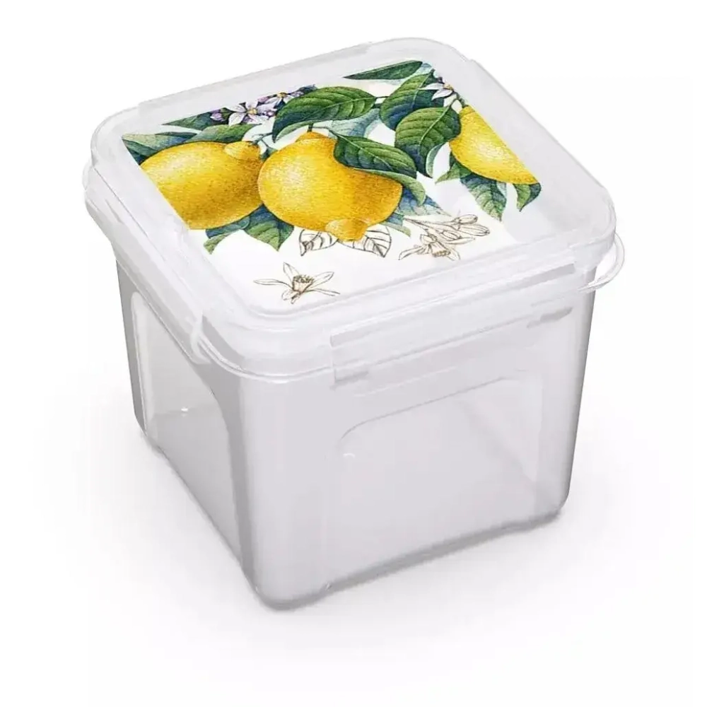 Контейнер квадратный для СВЧ Fresh 0,9л