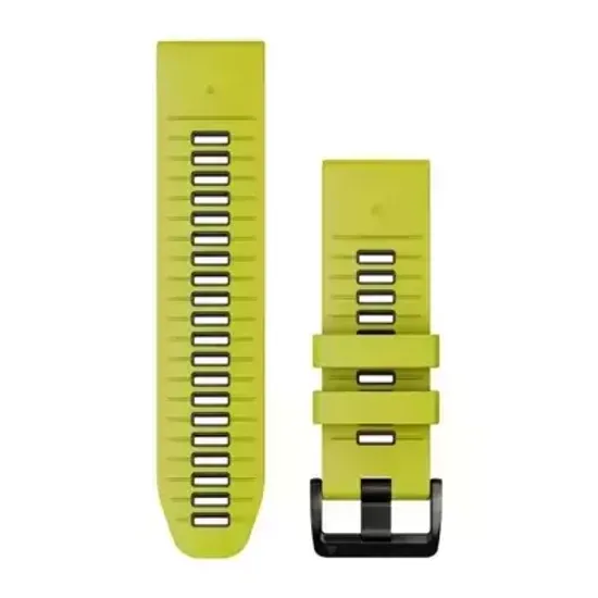 Ремешок Garmin QuickFit 26 мм (силиконовый) Electric Lime/Graphite 010-13281-03