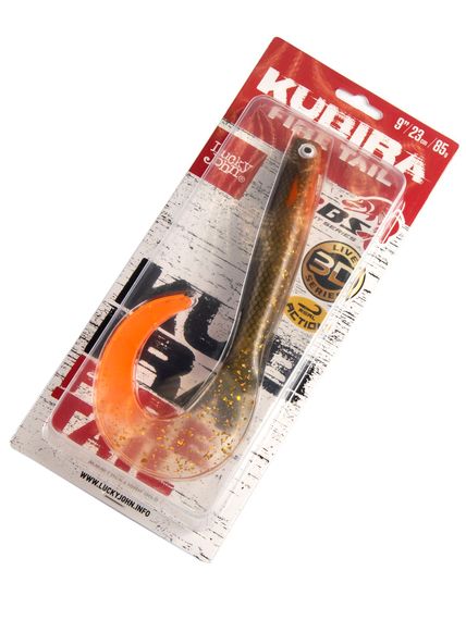 Твистеры LJ 3D BBS Series KUBIRA FIRE TAIL 9,0in (22,86)/PG42 1шт.