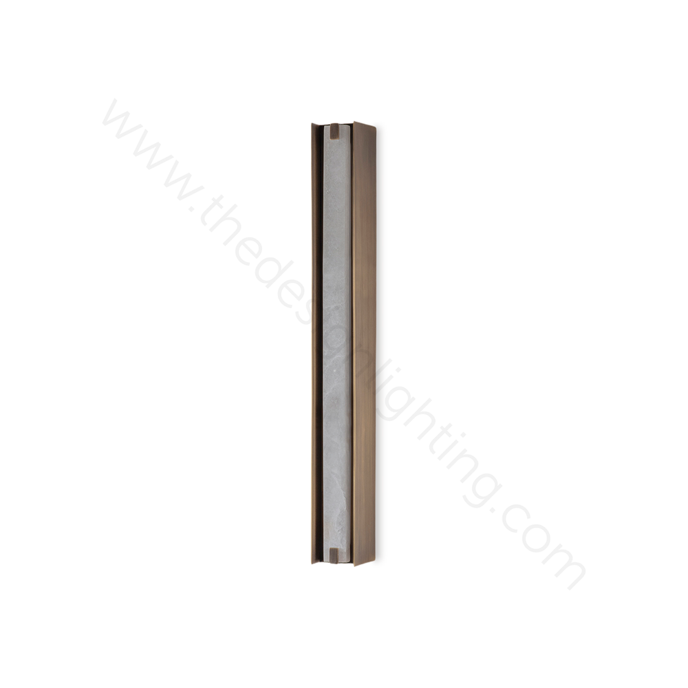 Wall design lamp Double Line by Square In Circle