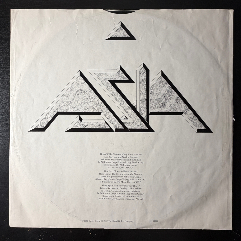 Asia - Asia (Голландия 1982г.)