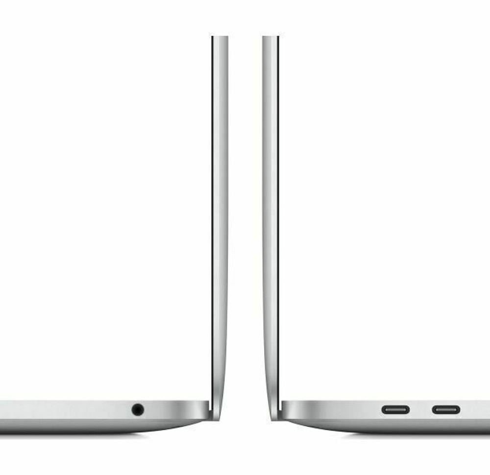 13.3" Ноутбук Apple MacBook Pro 13 Late 2020 (2560x1600, Apple M1 3.2 ГГц, RAM 16 ГБ, SSD 512 ГБ, Apple graphics 8-core), Z11F0002Z, серебристый