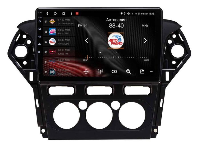 Магнитола для Ford Mondeo 4 2010-2014 - Vaycar VA17-1231 на Android 13, 4G SIM-слот