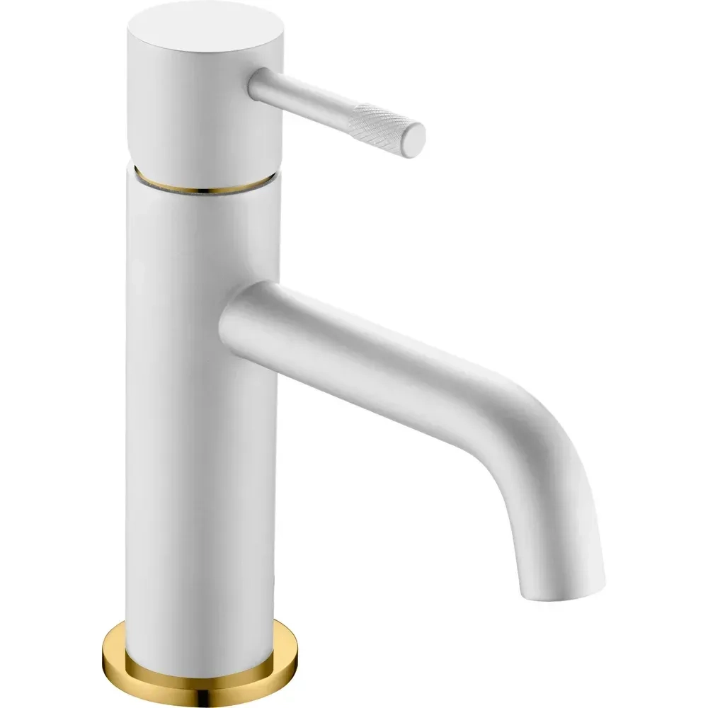 Смеситель для раковины Boheme Uno 461-WG white gold