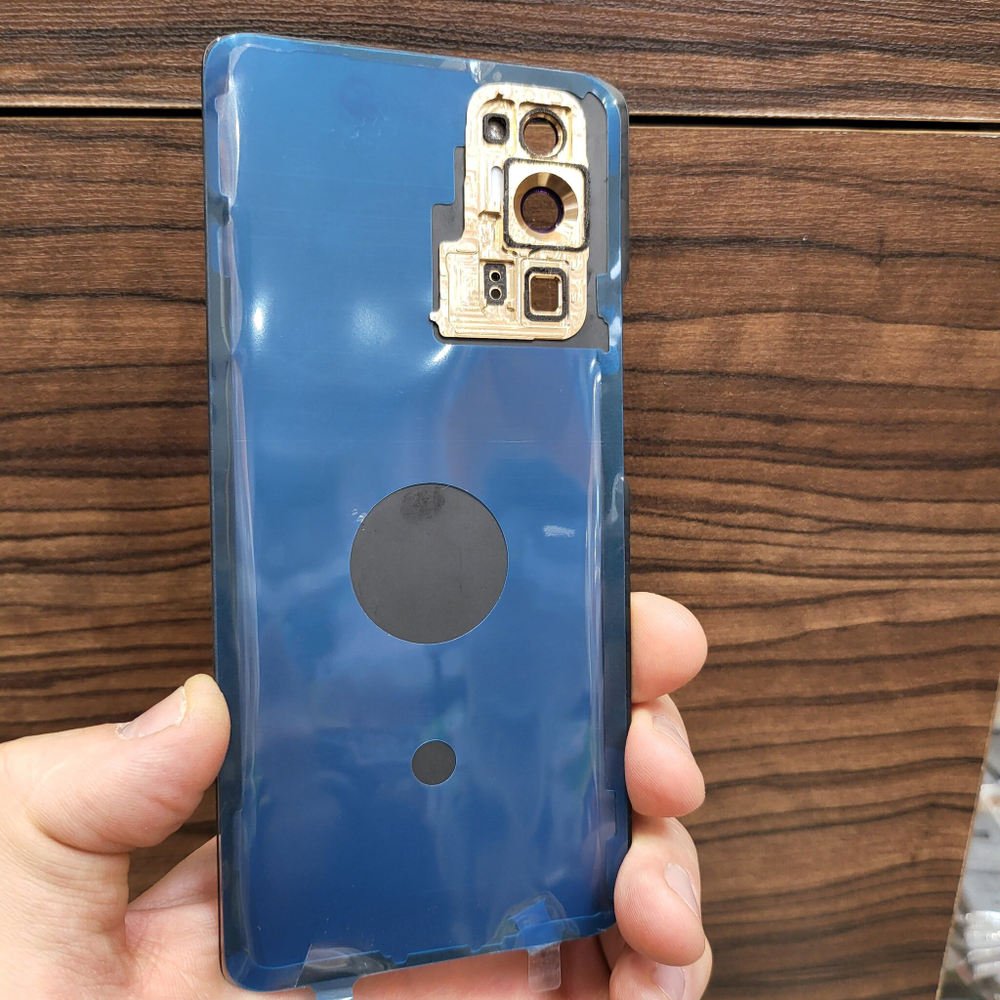 Крышка для Honor 30 Pro Plus - задняя стеклянная панель "хорошее качество" (зелёного цвета)