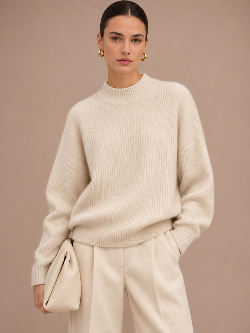 Кашемировый джемпер H&M premium, S