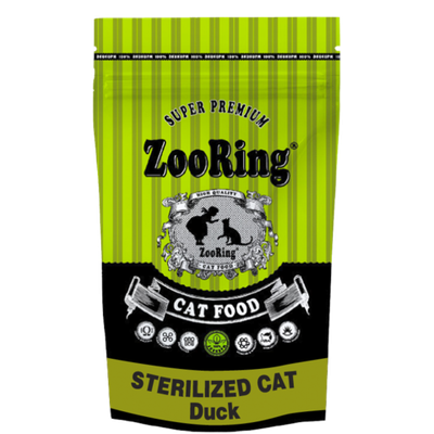 ZooRing Sterilized Cat Duck 1,5 кг