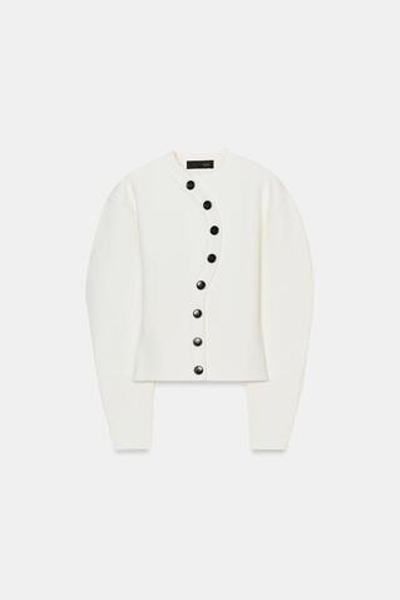 Круазé трикотажный пиджак - ZARA