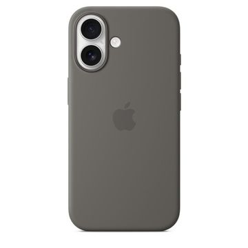 Чехол Silicone Case MagSafe для iPhone 16 Серый