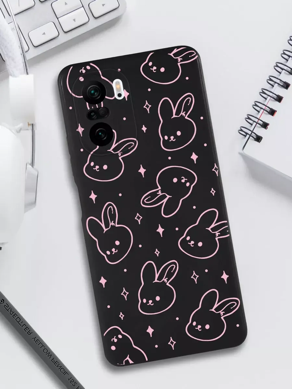 Чехол на Xiaomi Poco F3, С Принтом Рисунком Поко Ф3