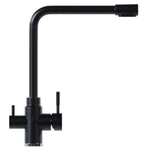 Смеситель для кухни 35к MIXLINE МЛ-ГС13 (ML-GS13) (343) антрацит с вых. для питьевого фильтра