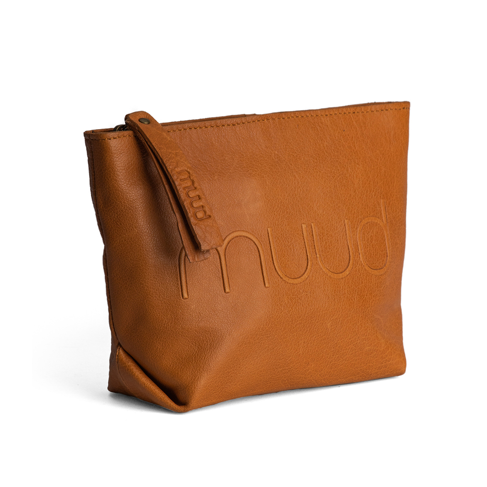 Косметичка MUUD  "Laura make-up bag" Whisky, 15 х 22 х 18 см