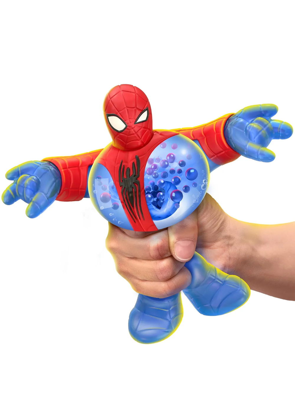 Игровой набор Гуджитсу Человек-Паук и Ящер Гу Шифтерс 42067 | GooJitZu Spider-Man vs Lizard Goo Shifters | тянущиеся 4+