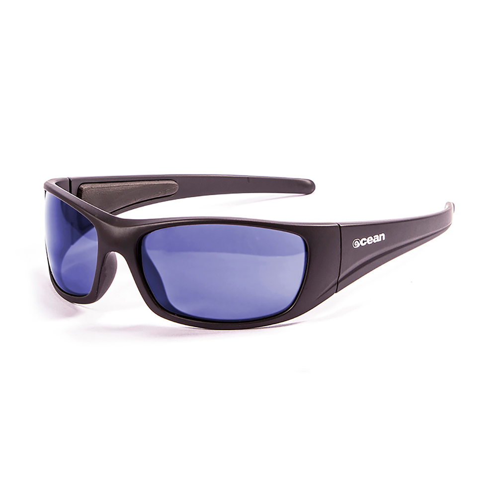Спортивные очки OCEAN Bermuda Matt Black / Revo Blue Polarized lenses