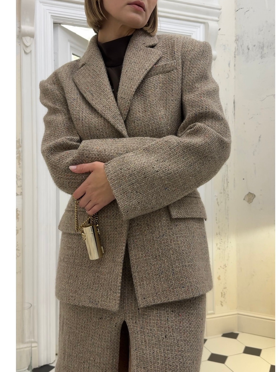Юбка Goldy Beige из кашемира
