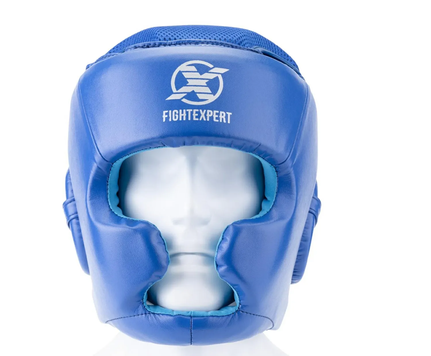 Шлем тренировочный FIGHTEXPERT “Full Power”  Синий