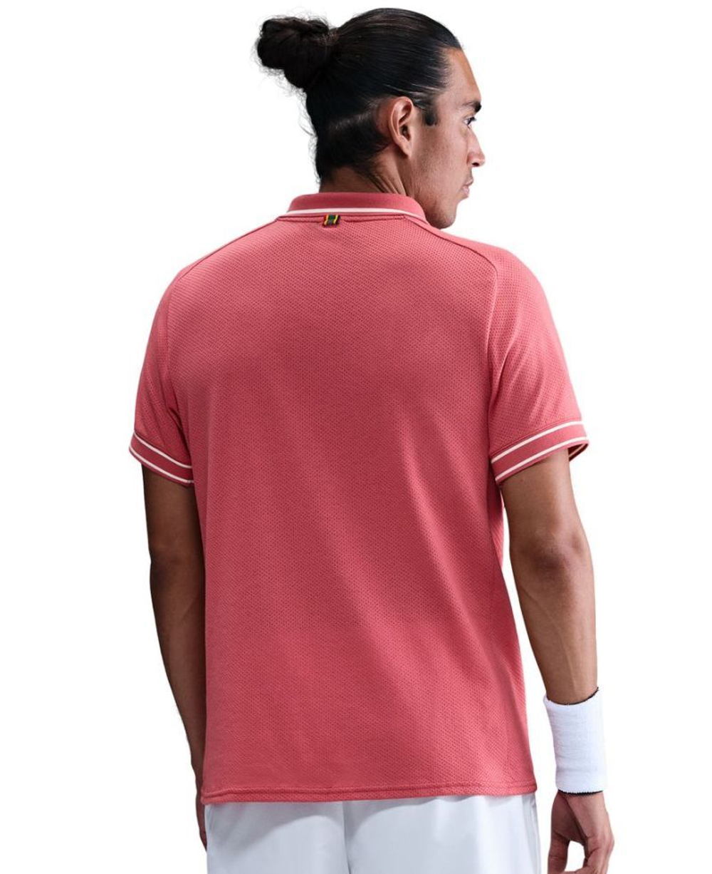 Мужское теннисное поло Nike Court Heritage Tennis - adobe