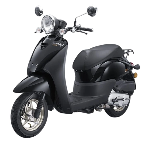 Скутер Honda Today черный (RR)