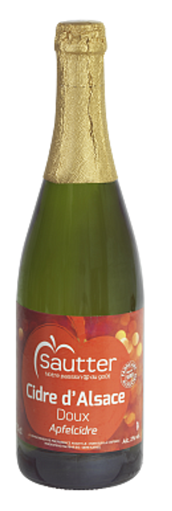Сидр Сотэр Ду Д’Альзас / Cidre Sautter Doux D'Alsace 0.75 - стекло