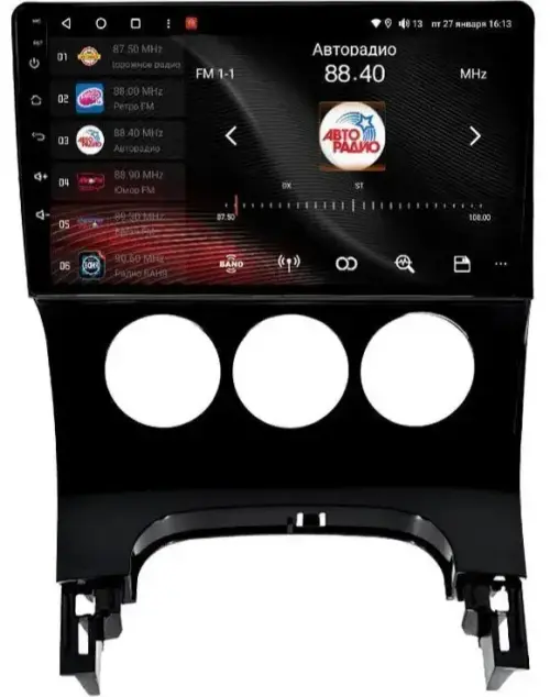 Магнитола для Peugeot 3008 2010-2017 (кондиционер) - Vaycar VA59-0198 на Android 13, 4G SIM-слот