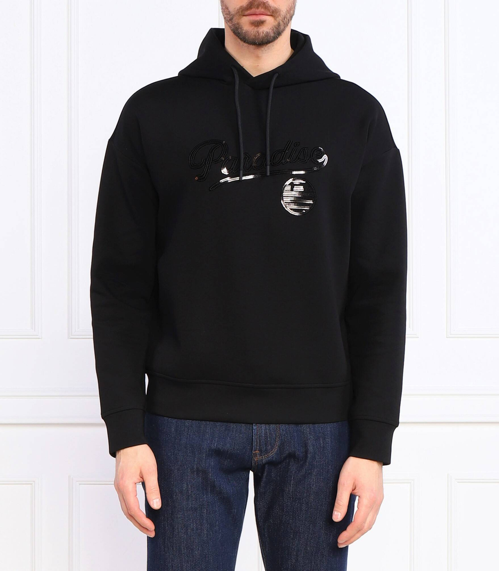 Худи Emporio Armani - черный(3R1MBI 1JHSZ)
