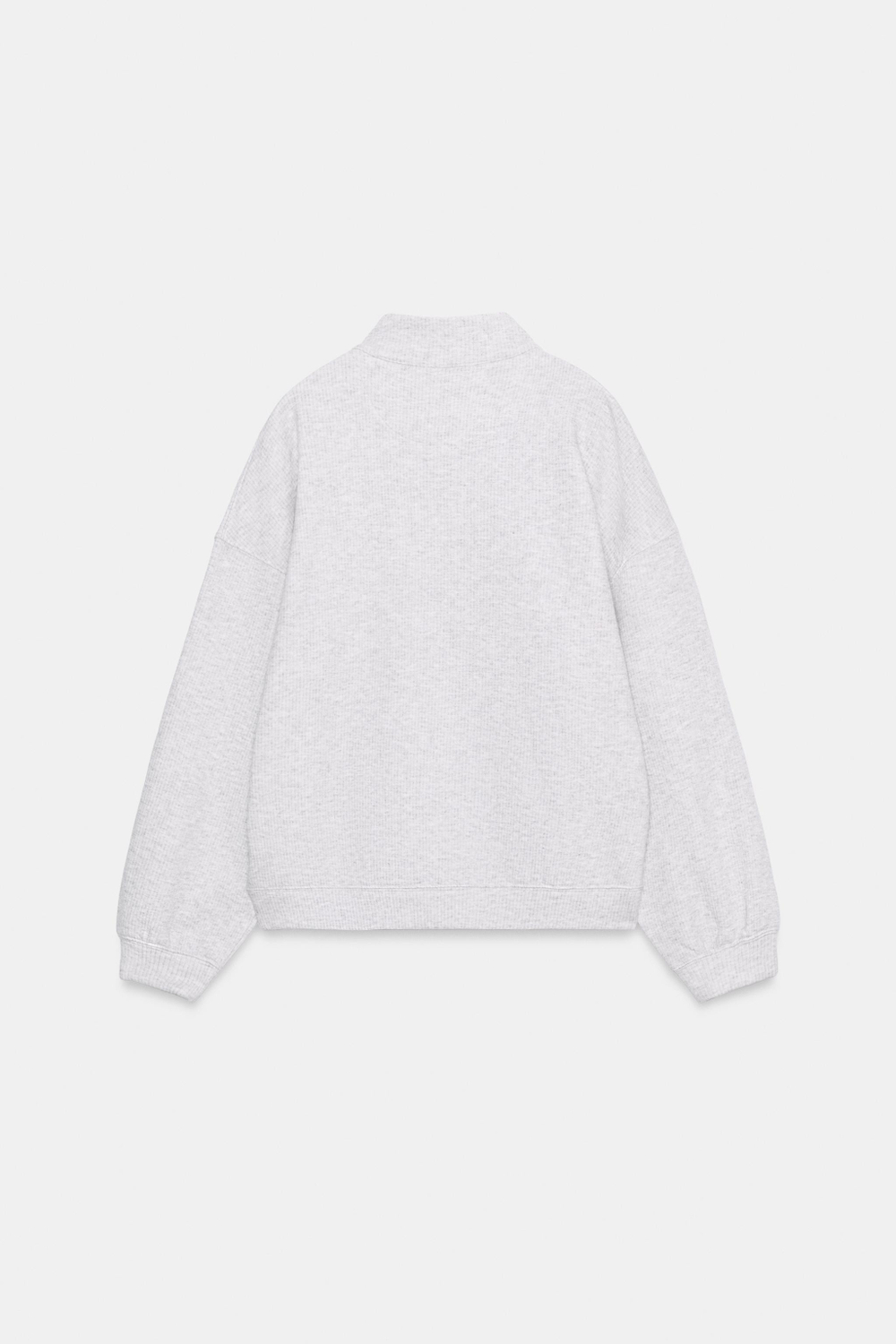 ТОЛСТОВКА НА МОЛНИИ — ZARA