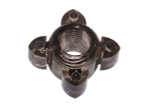 Чёрное эрекционное кольцо Rings Screw