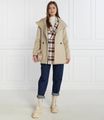 Пальто DB BELTED FUNNEL JKT Tommy Hilfiger - бежевый(WW0WW39754)