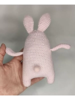 Вязаная игрушка "Зайчик"
