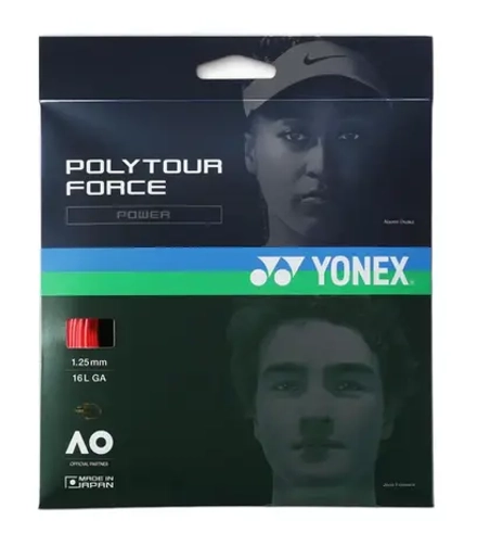 Струны теннисные Yonex Poly Tour Force (12 m) - bright red