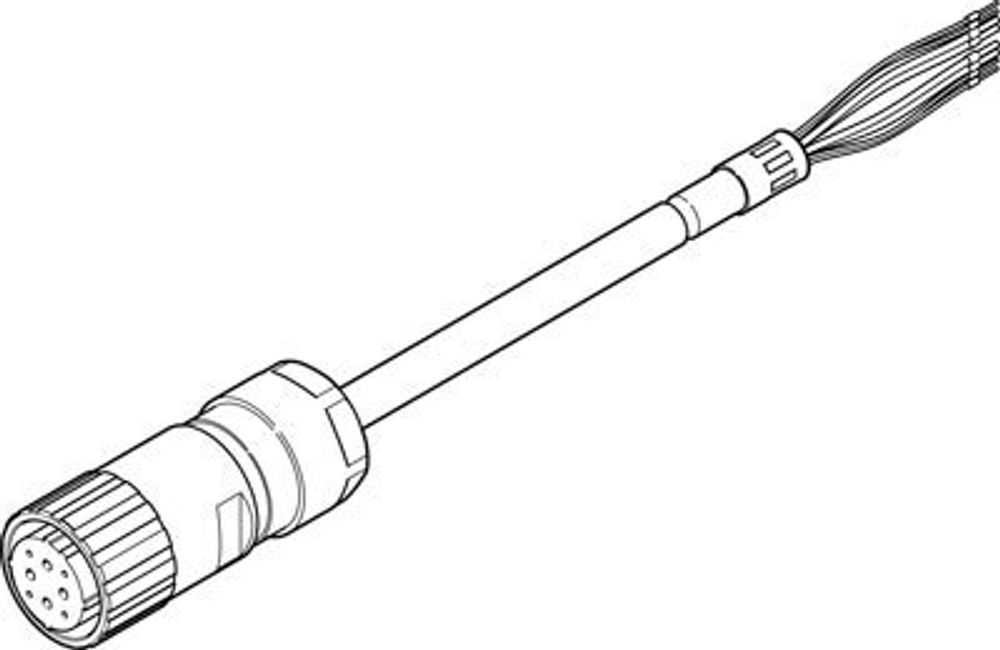 NEBM-M40G8-E-15-Q10N-LE8-1 Кабель электродвигателя NEBM-M40G8-E-15-Q10N-LE8-1 Кабель электродвигателя