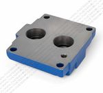 G411/01 - Стальная плита для монтажа клапанов типоразмера Ду32, стандарт ISO 6264