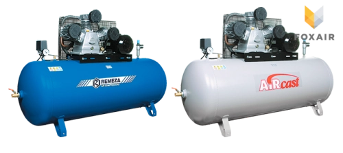 Поршневой компрессор Remeza СБ4/Ф-270.LB50-5.5 с ременным приводом, 380В, 5.5 кВт