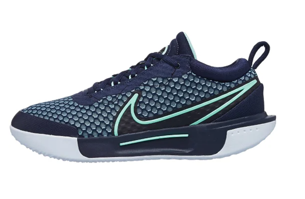 Мужские кроссовки теннисные Nike Zoom Court Pro - obsidian/black mint/foam ocean cube