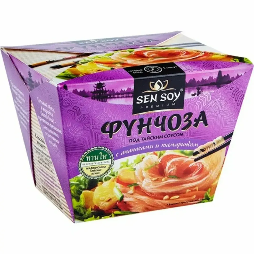 Фунчоза под Тайским соусом 125гр
