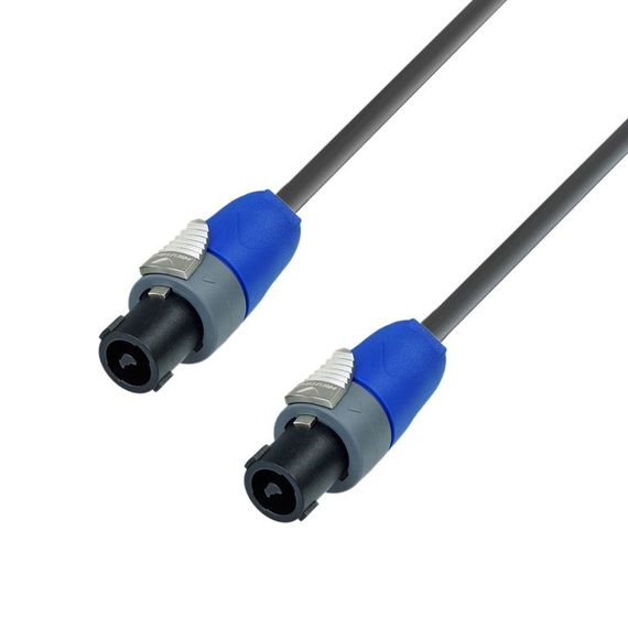 Adam Hall K5S215SS1000 - кабель спикерный NEUTRIK Speakon 2-pole - Speakon 2-pole, 2 x 1.5 мм2, 10 м