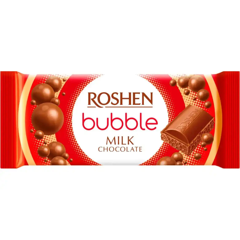 Шоколад пористый Roshen Milk 80 гр