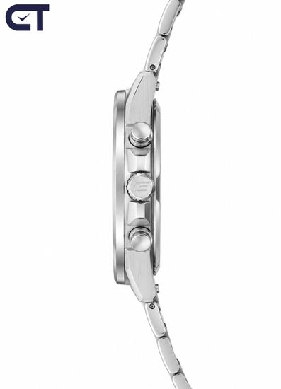CASIO EFR-S567D-1AVUDF EDIFICE мужские наручные часы — тонкий стальной хронограф с сапфировым стеклом
